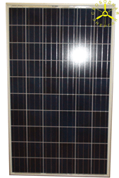 Фронтальный  вид солнечных батарей SSI Solar LS
